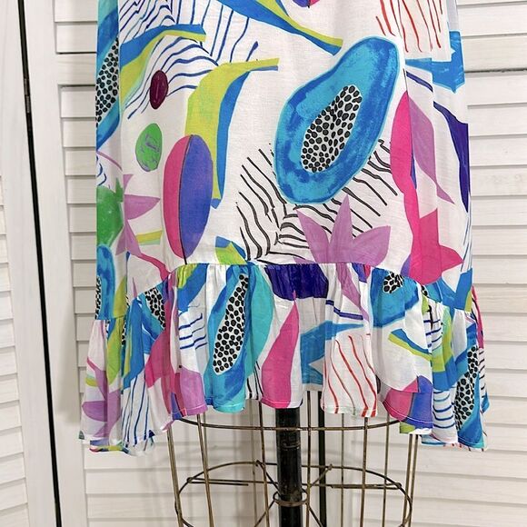 Oliphant Dress Size XS Summer Beach Lightweight Cotton - Picture 4 of 11